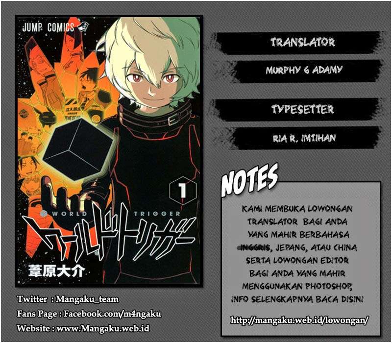 Komik World Trigger Chapter 42 gambar 1