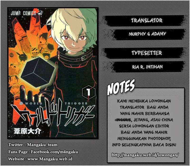 Komik World Trigger Chapter 40 gambar 1