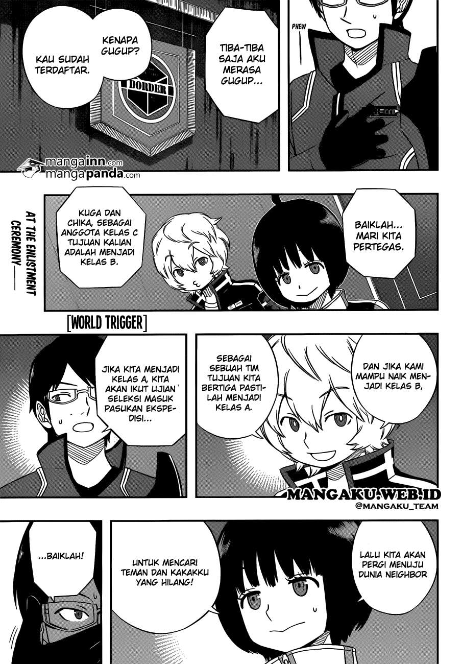 Komik World Trigger Chapter 33 gambar 1
