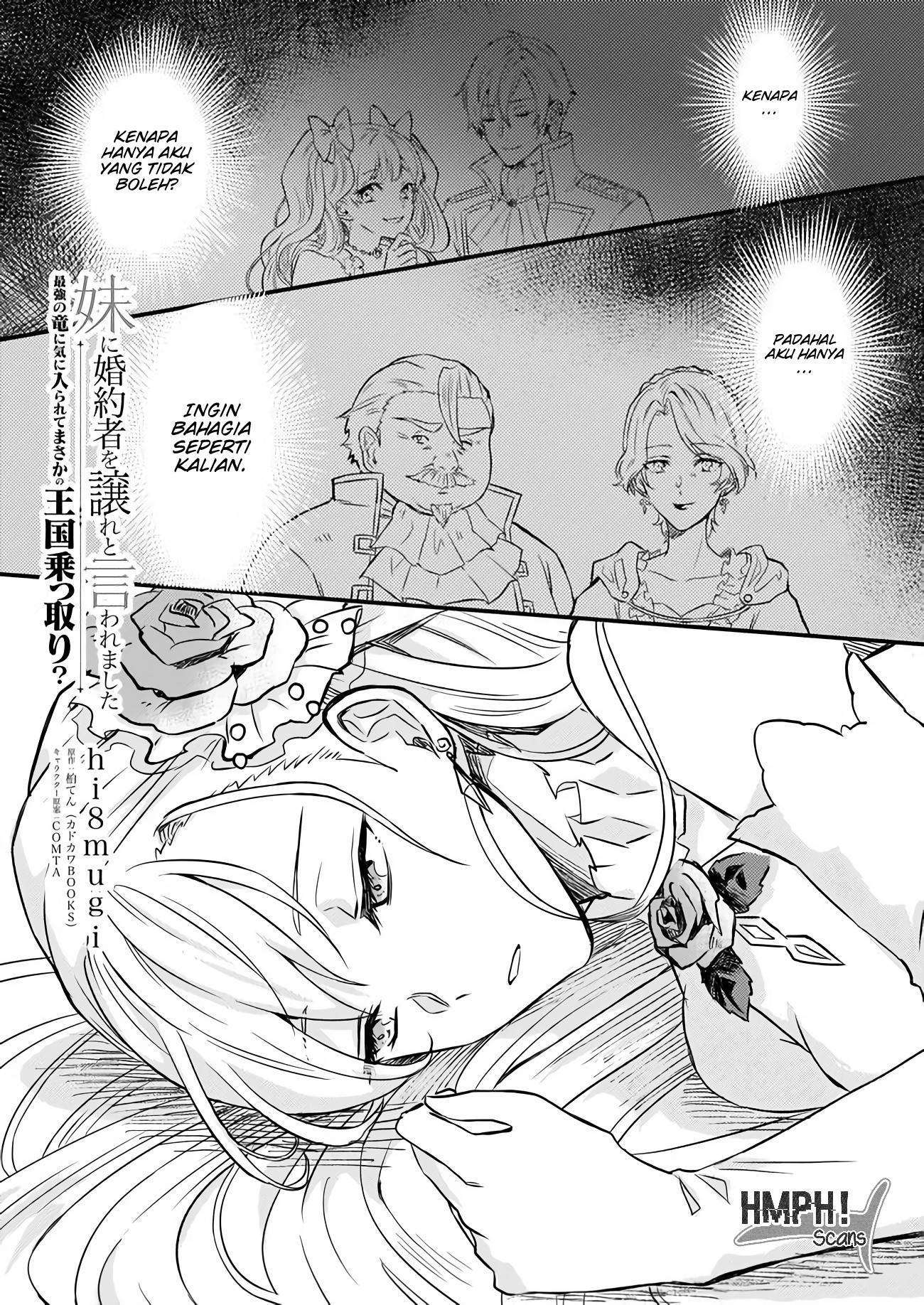 Manga I was Told to Relinquish My Fiancé to My Little Sister, and the Greatest Dragon Took a Liking to Me and Unbelievably Took Over the Kingdom Chapter 2 gambar 2