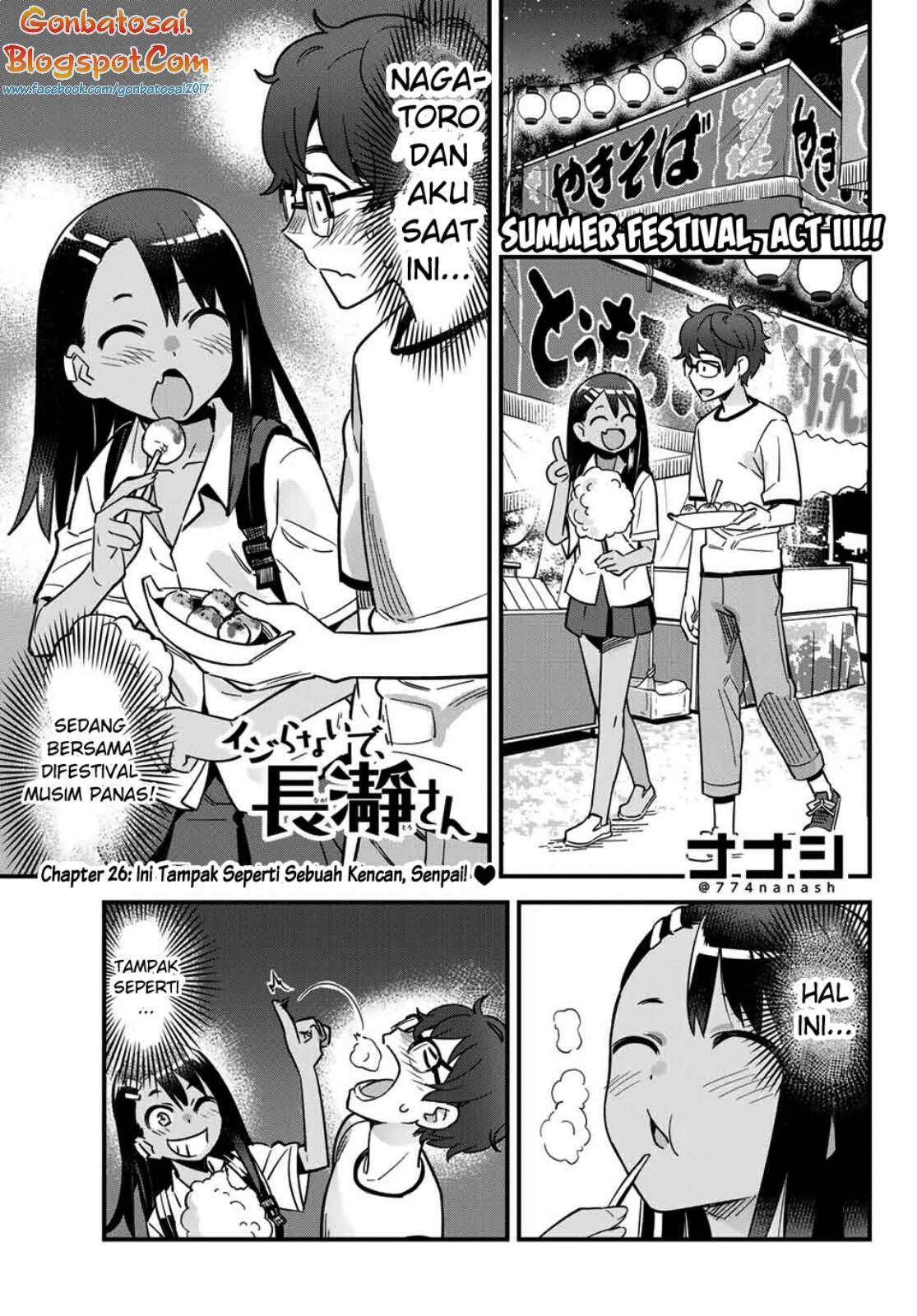 Manga Ijiranaide, Nagatoro-san Chapter 26 gambar 2