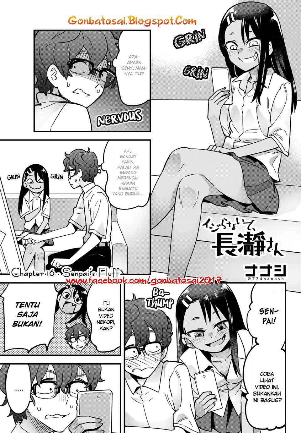 Manga Ijiranaide, Nagatoro-san Chapter 16 gambar 2