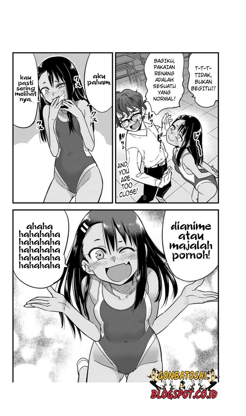 Komik Ijiranaide, Nagatoro-san Chapter 4.5 gambar 1
