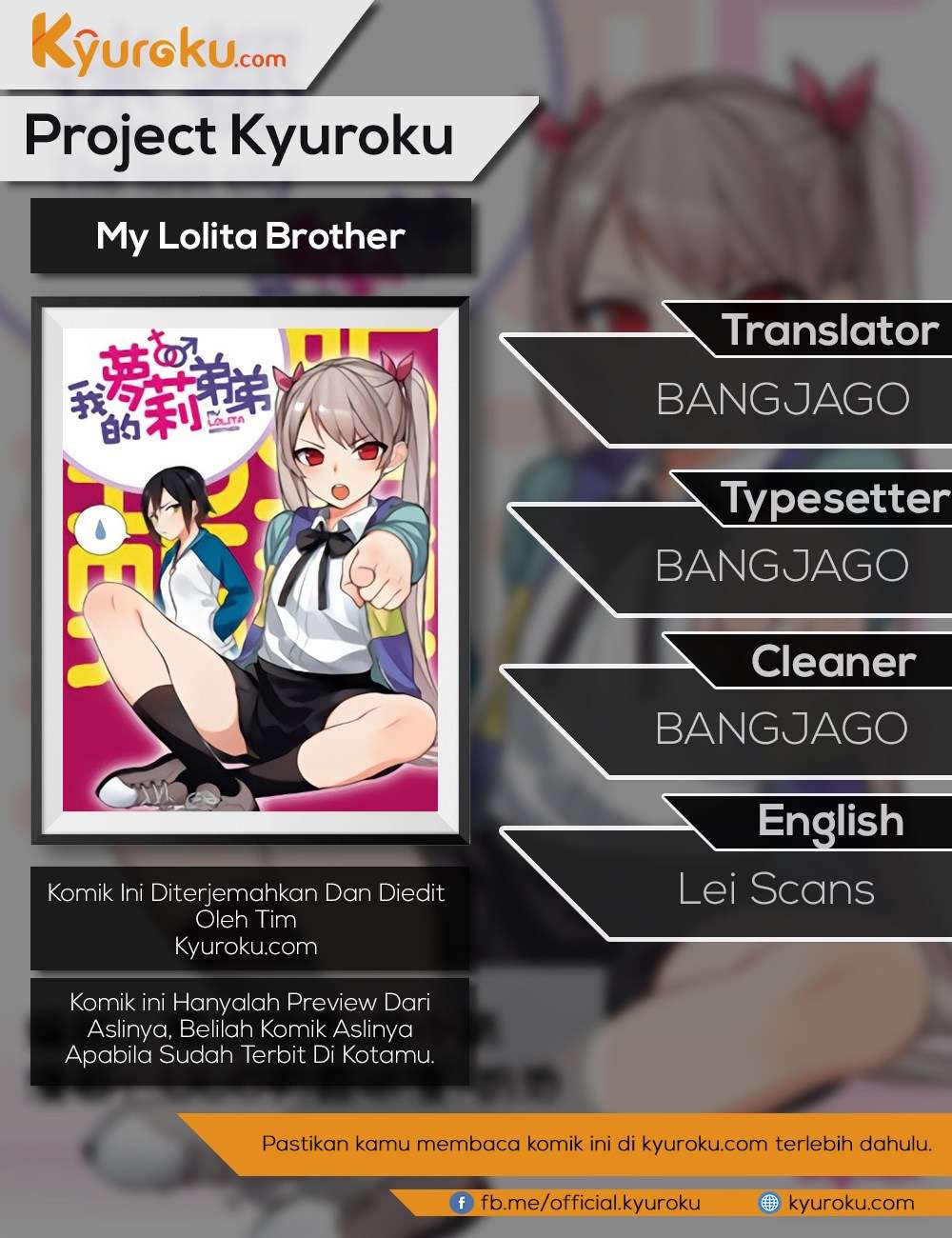 Komik My Lolita Brother Chapter 14 gambar 1