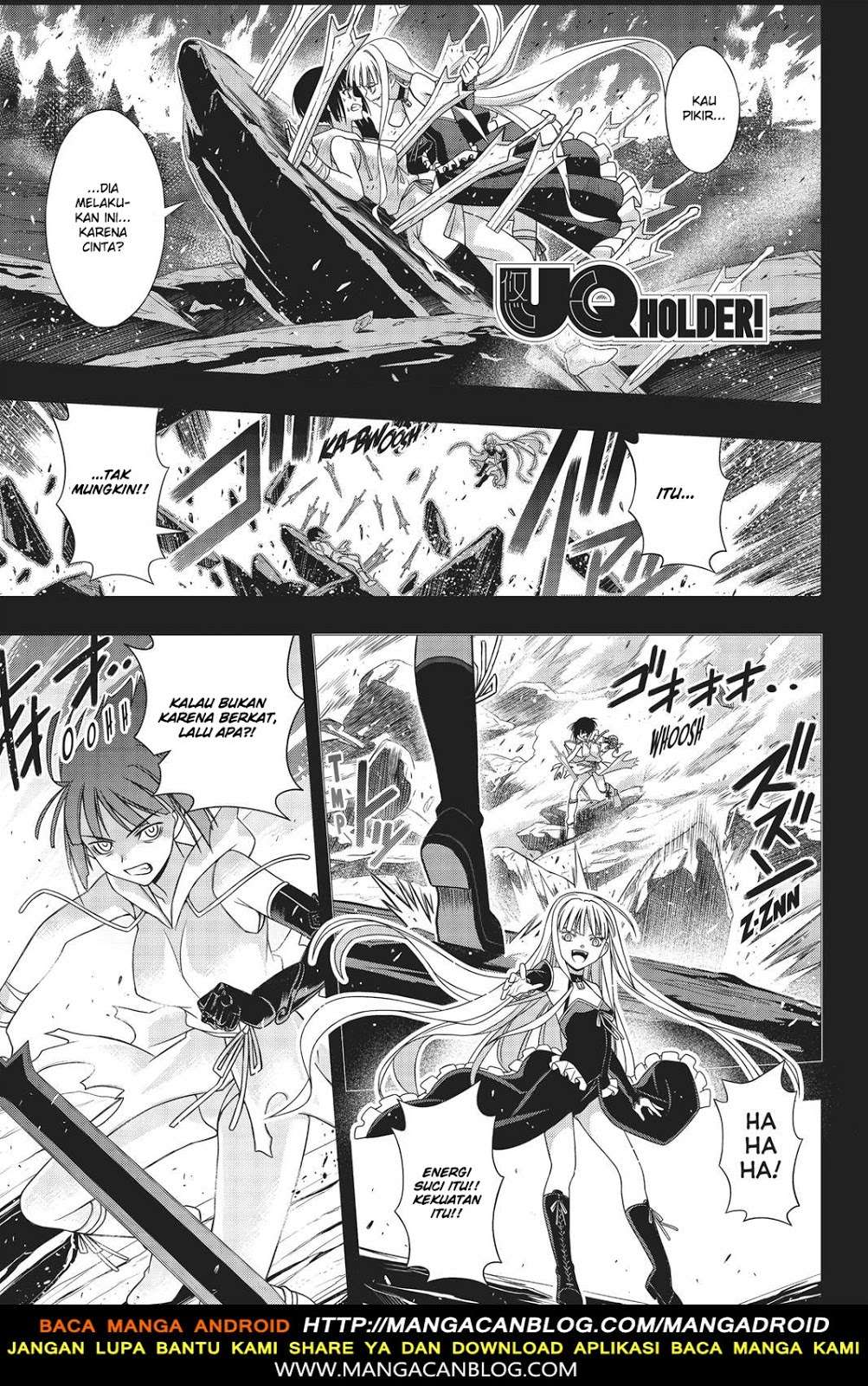 Manga UQ Holder! Chapter 153 gambar 2