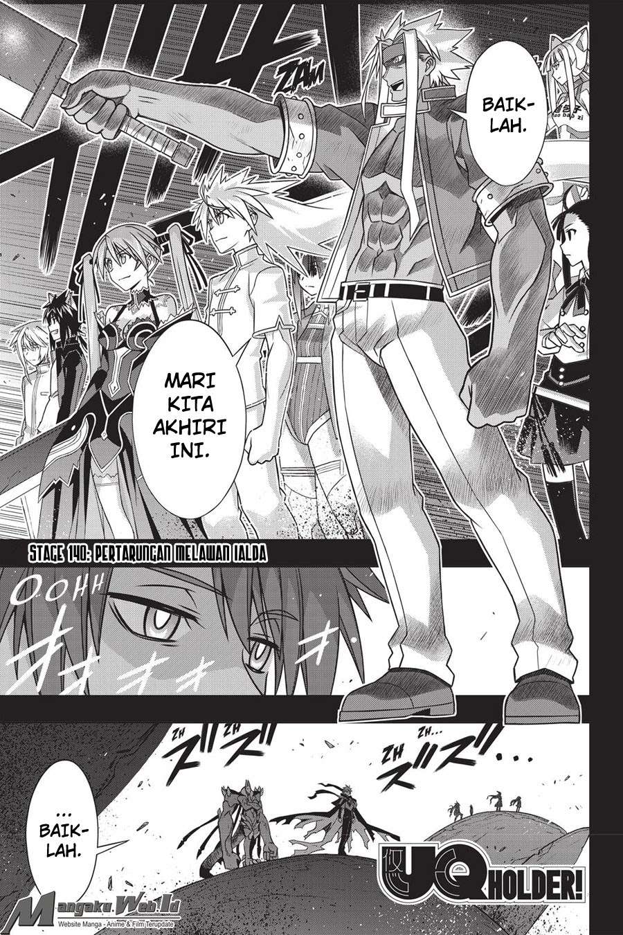 Manga UQ Holder! Chapter 140 gambar 2