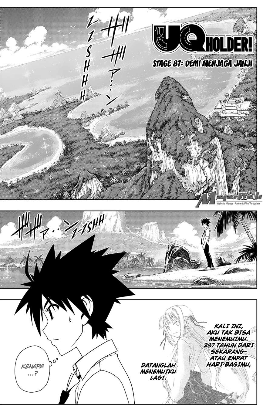 Komik UQ Holder! Chapter 87 gambar 1