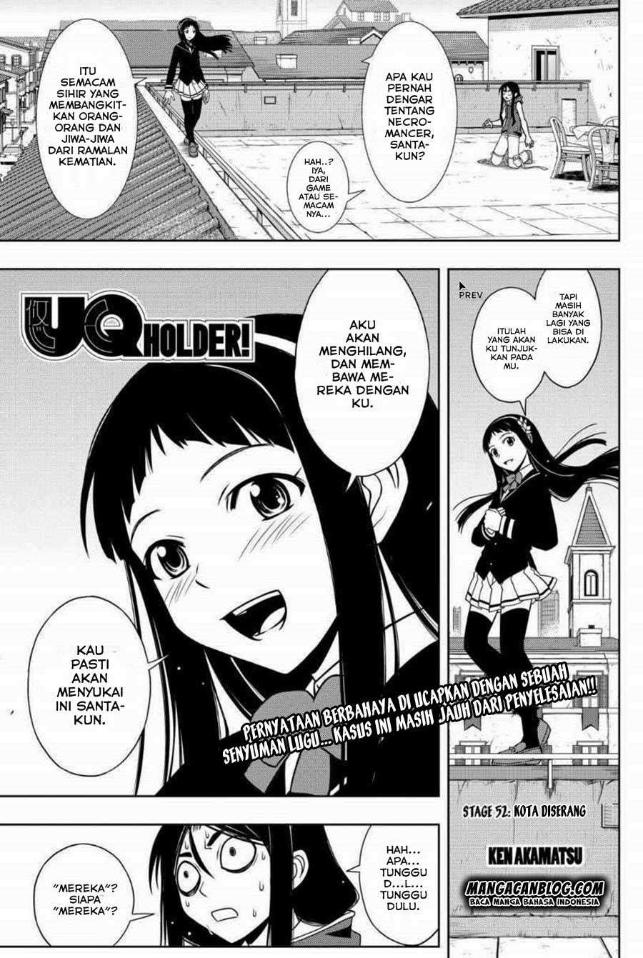 Komik UQ Holder! Chapter 52 gambar 1