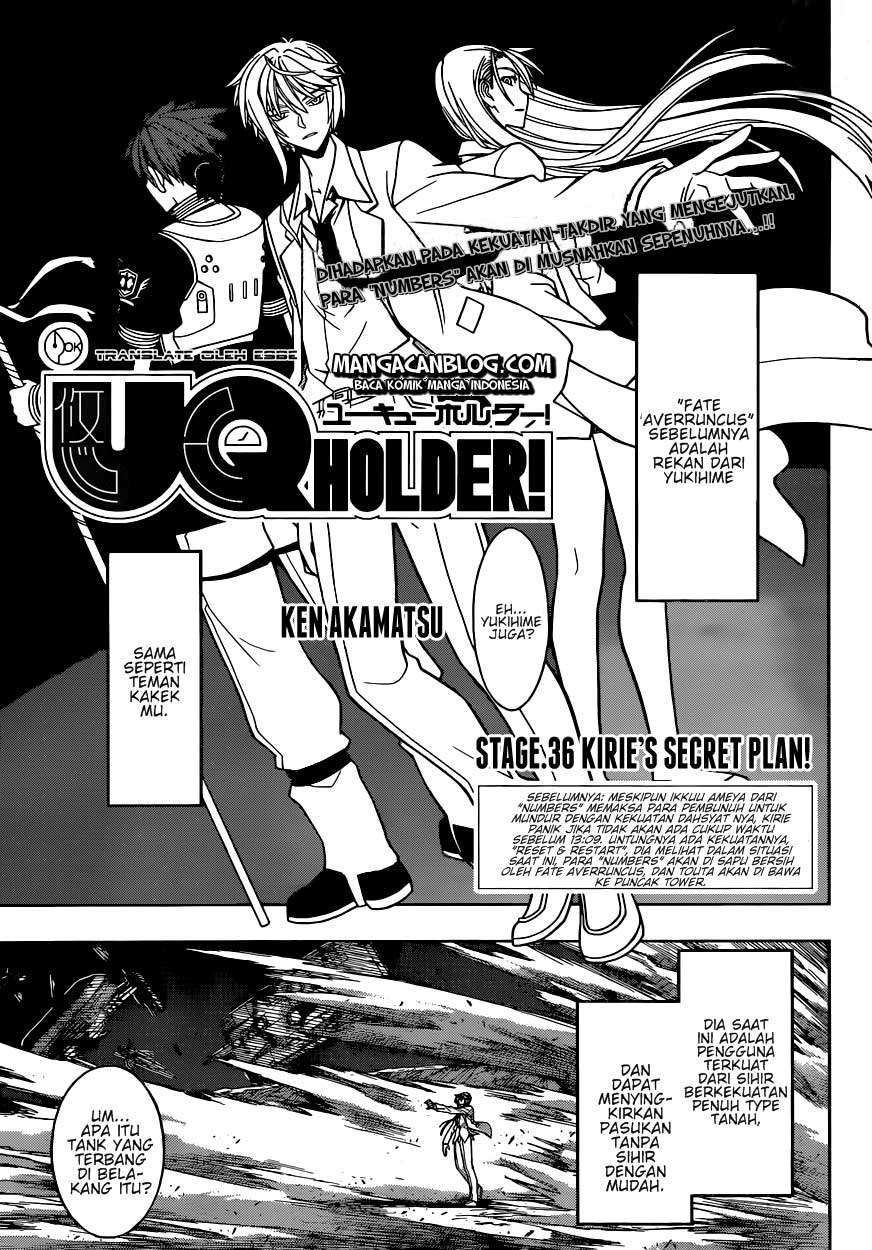 Komik UQ Holder! Chapter 36 gambar 1