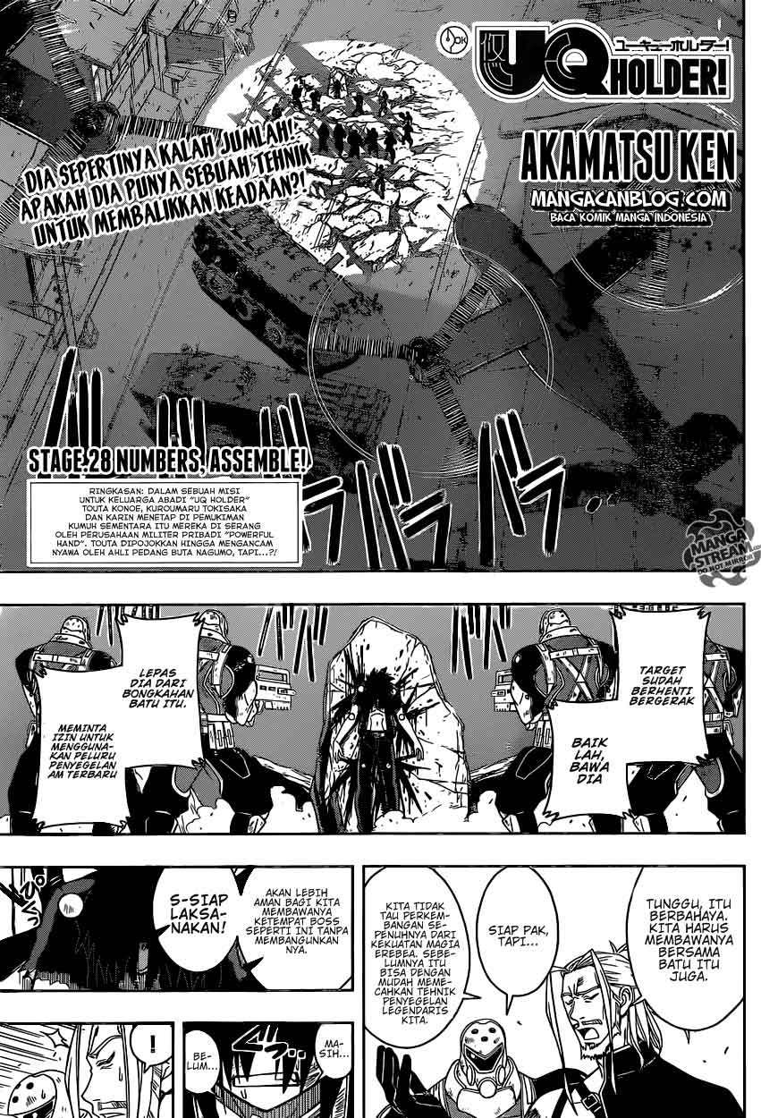 Komik UQ Holder! Chapter 28 gambar 1