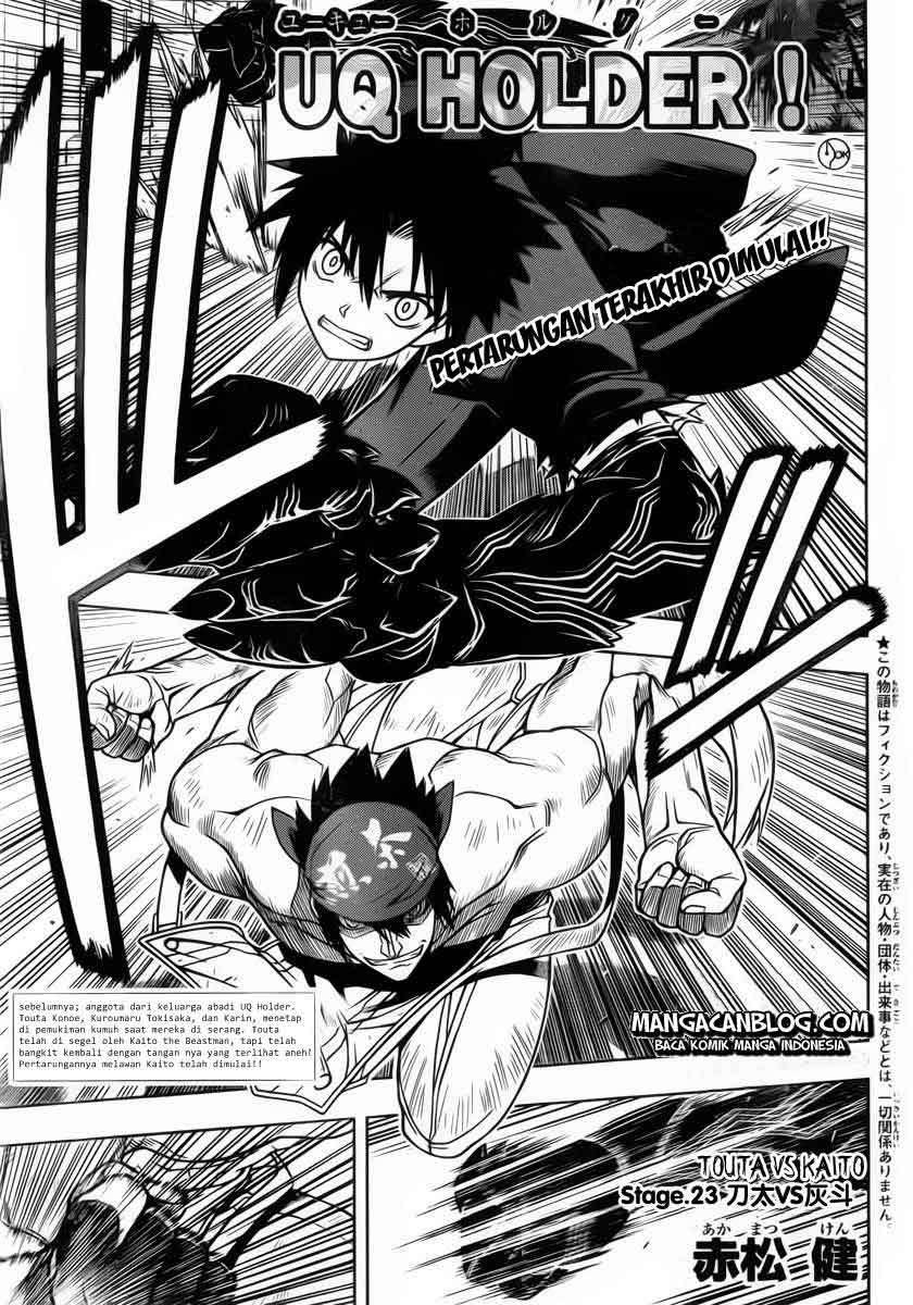 Komik UQ Holder! Chapter 23 gambar 1