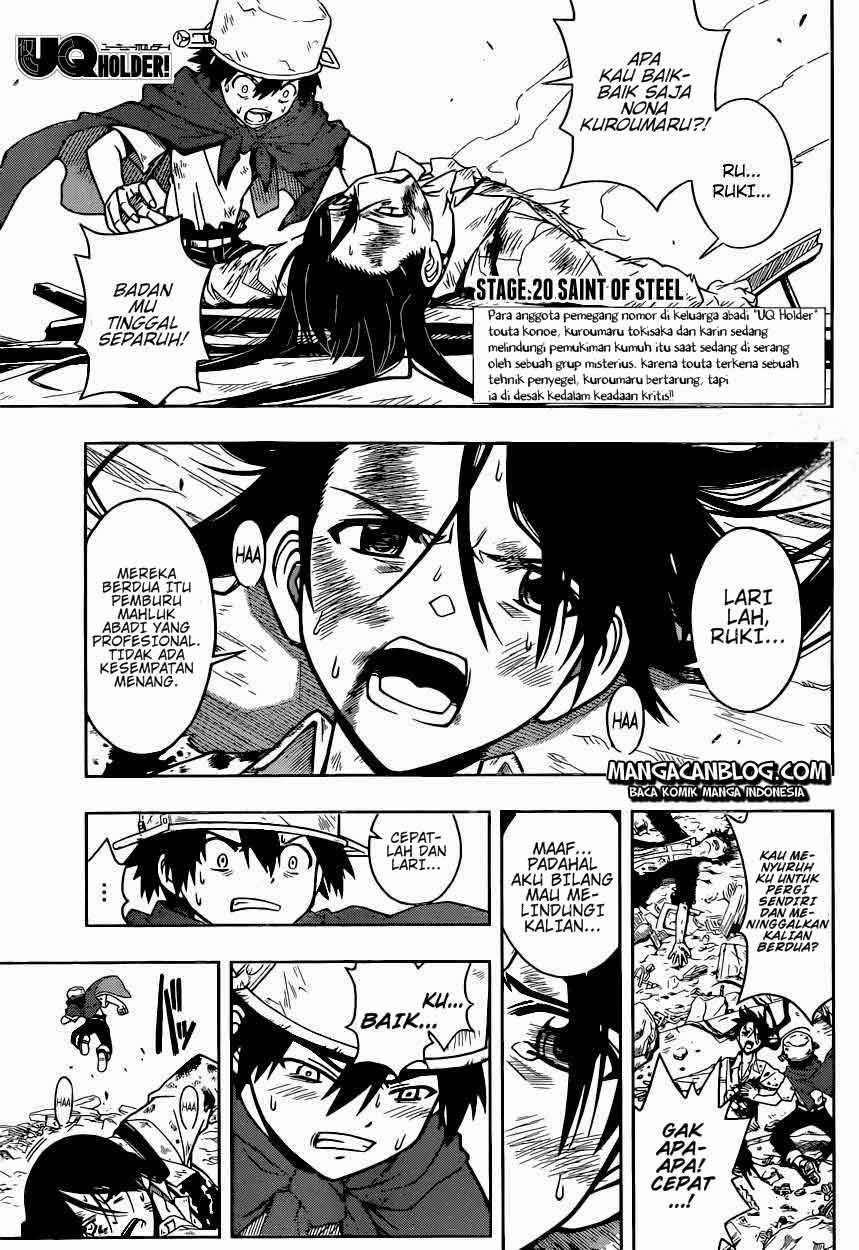 Komik UQ Holder! Chapter 20 gambar 1