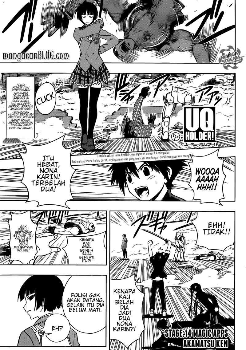 Komik UQ Holder! Chapter 14 gambar 1