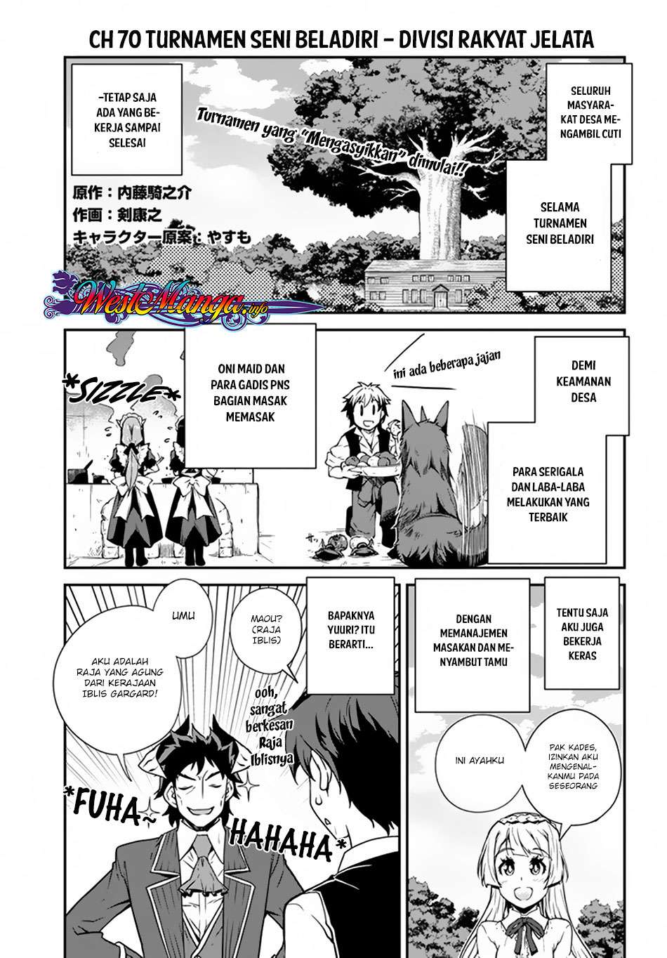 Komik Isekai Nonbiri Nouka Chapter 70 gambar 1