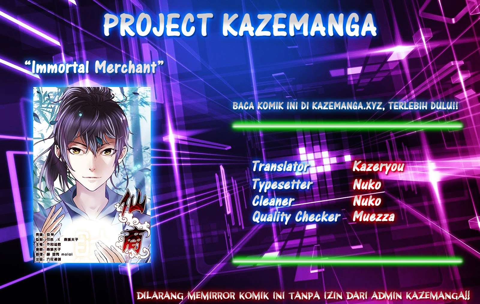 Komik Immortal Merchant Chapter 2 gambar 1