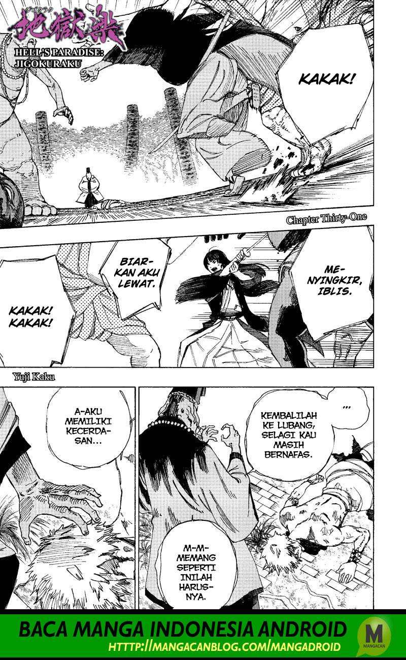 Komik Jigokuraku Chapter 31 gambar 1