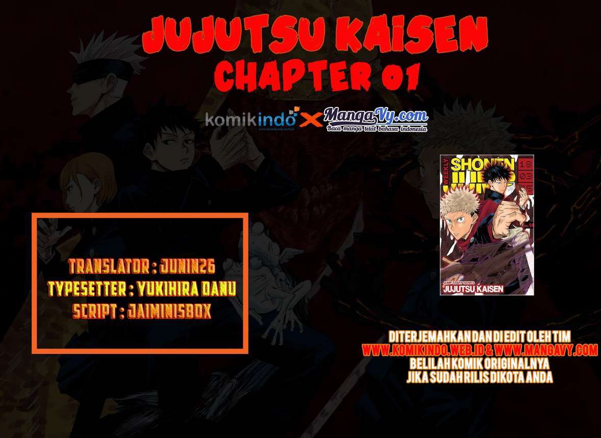 Komik Jujutsu Kaisen Chapter 1 gambar 1