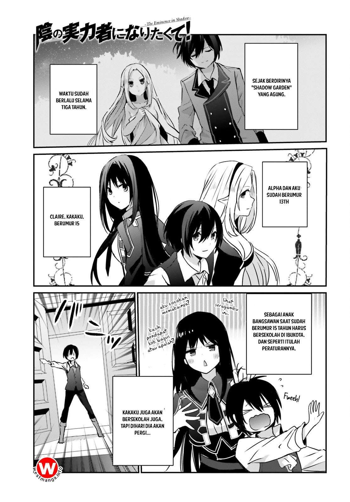 Komik Kage no Jitsuryokusha ni Naritakute Chapter 2 gambar 1