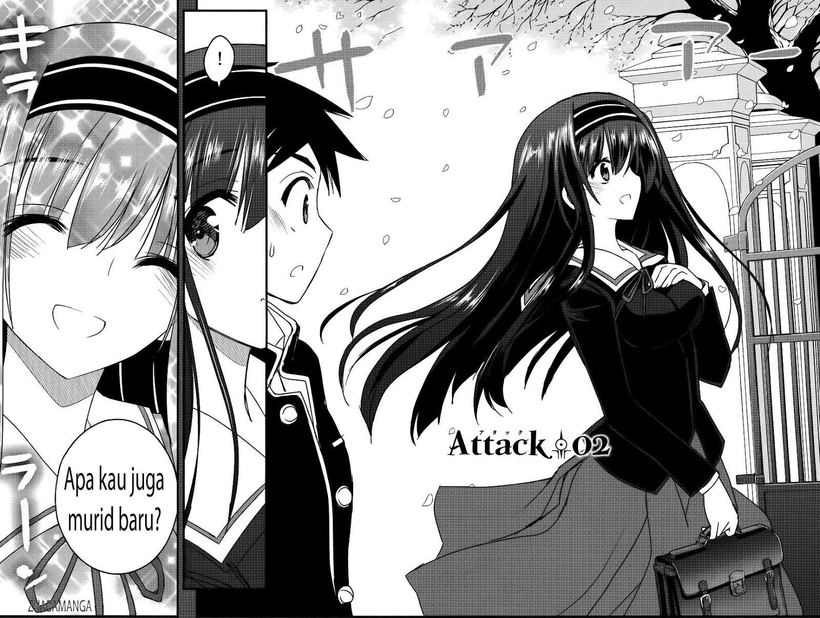 Manga Kin no Kanojo Gin no Kanojo Chapter 2 gambar 2