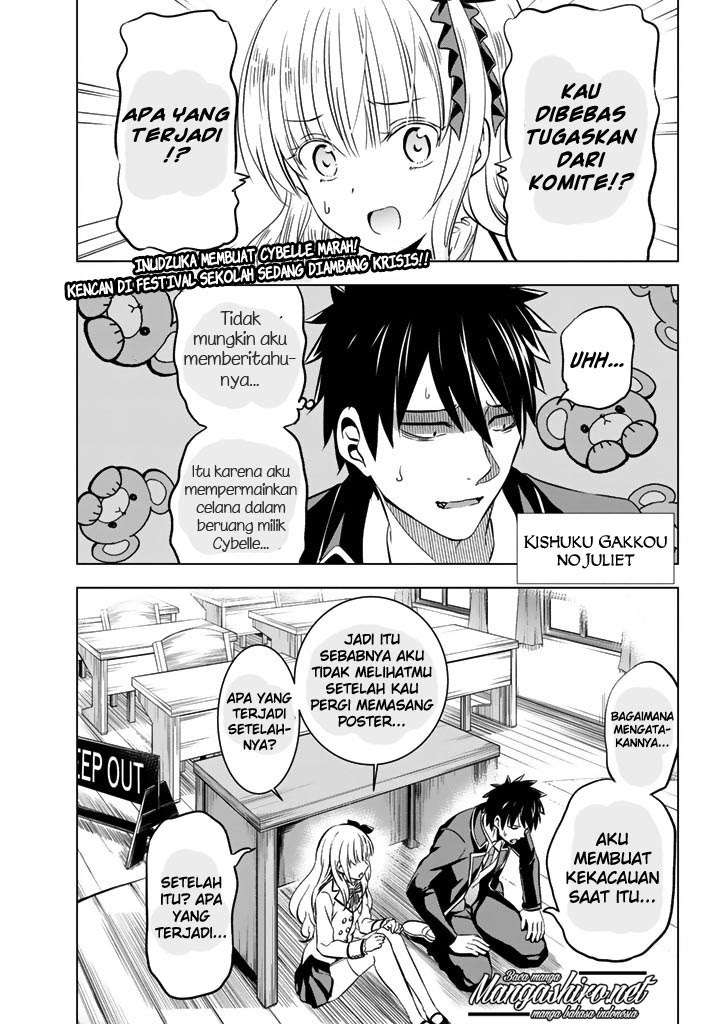 Manga Kishuku Gakkou no Juliet Chapter 37 gambar 2