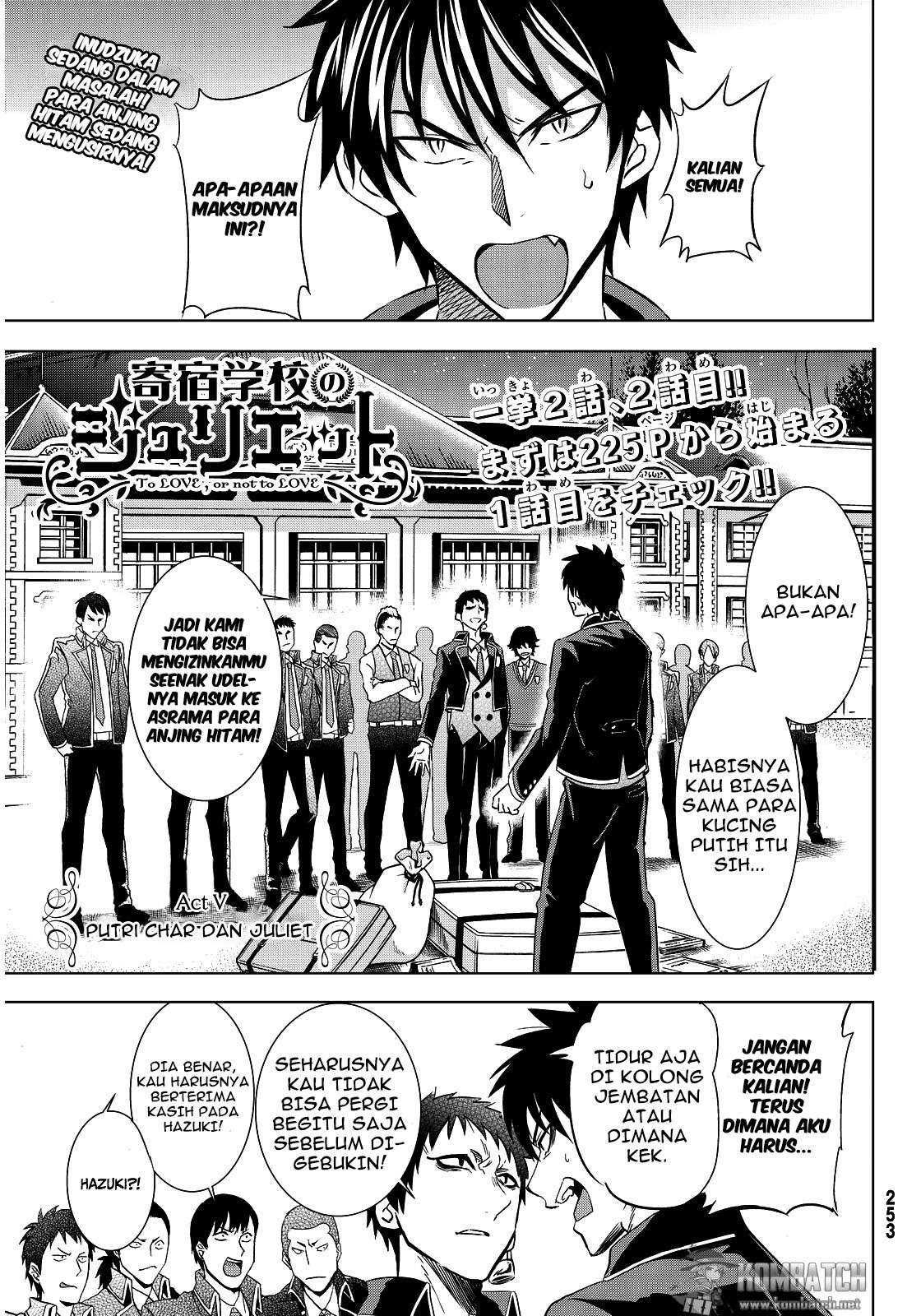 Manga Kishuku Gakkou no Juliet Chapter 5 gambar 2