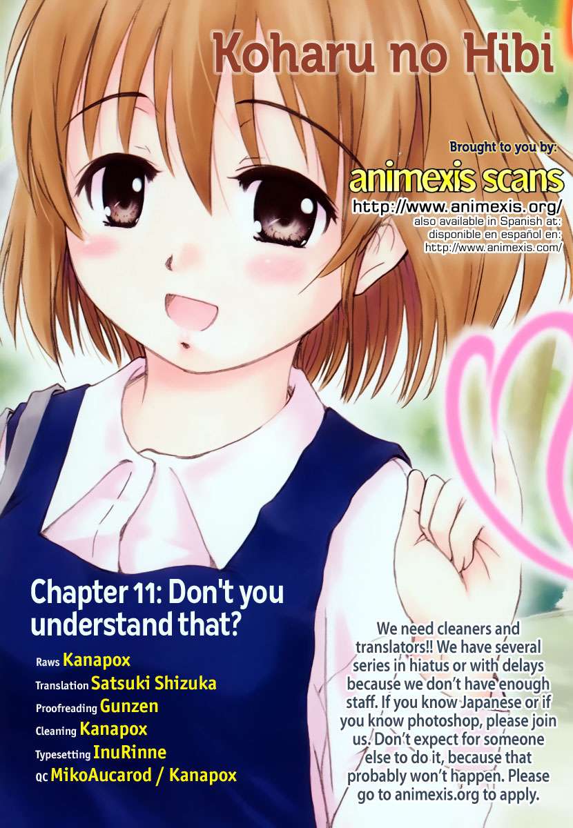 Komik Koharu no Hibi Chapter 11 gambar 1