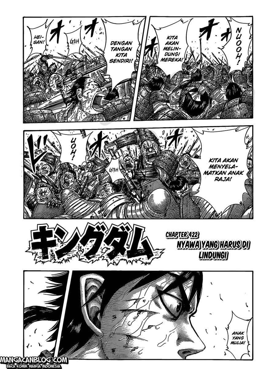 Komik Kingdom Chapter 422 gambar 1