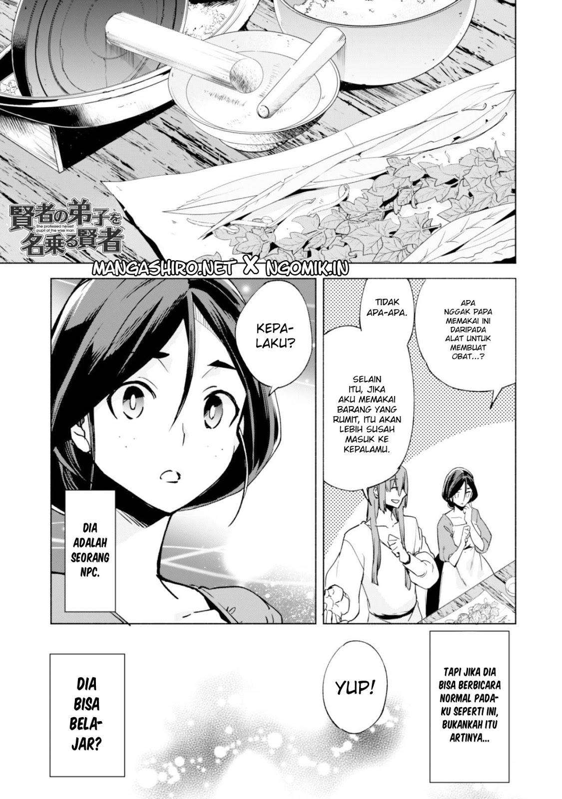 Manga Kenja No Deshi Wo Nanoru Kenja Chapter 23 gambar 2