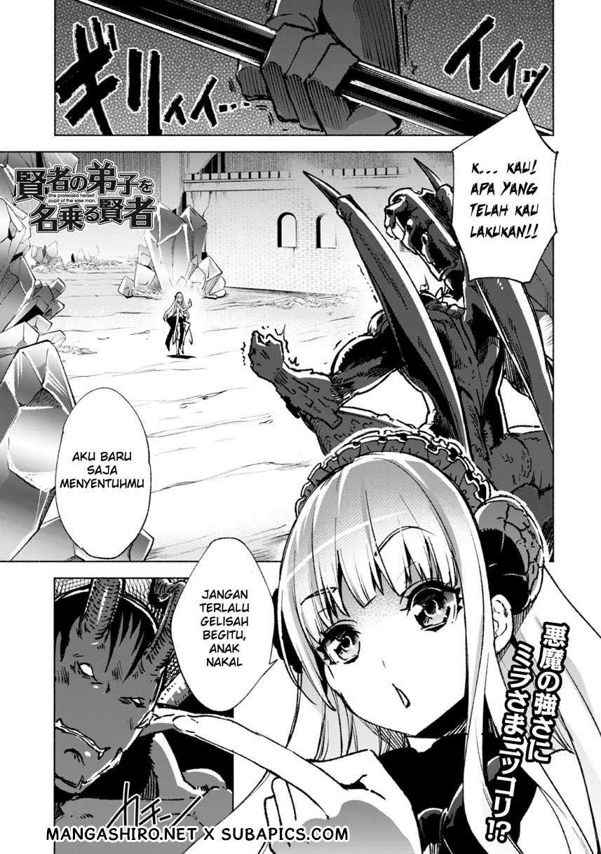Manga Kenja No Deshi Wo Nanoru Kenja Chapter 15 gambar 2