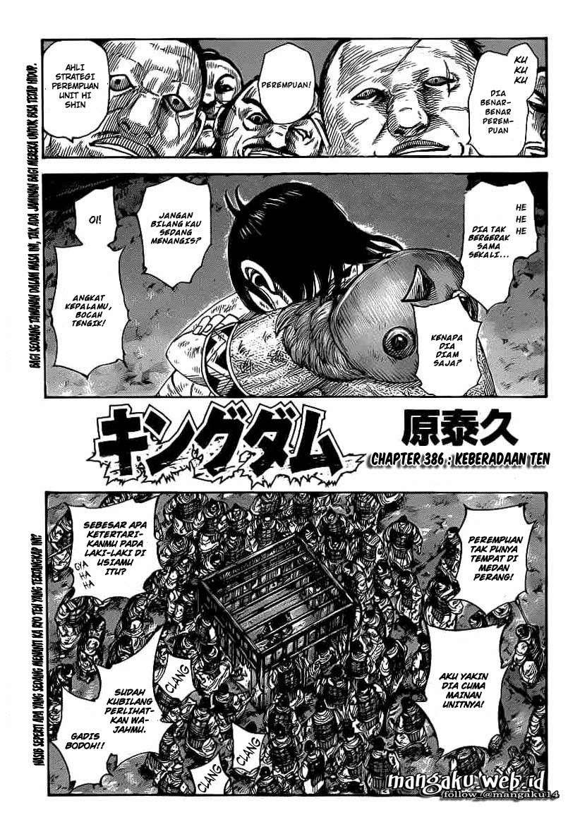 Komik Kingdom Chapter 386 gambar 1