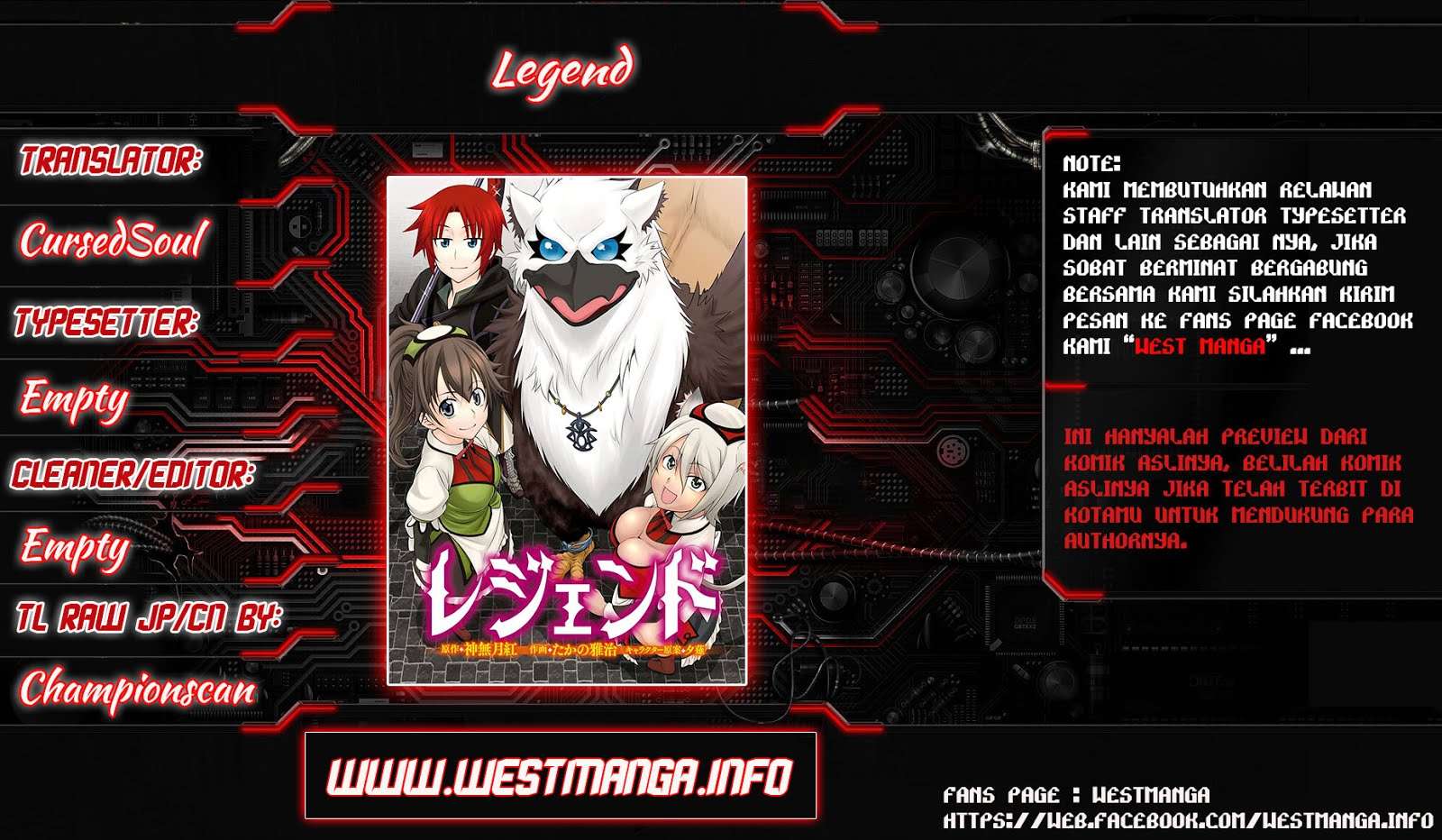Komik Legend Chapter 19 gambar 1