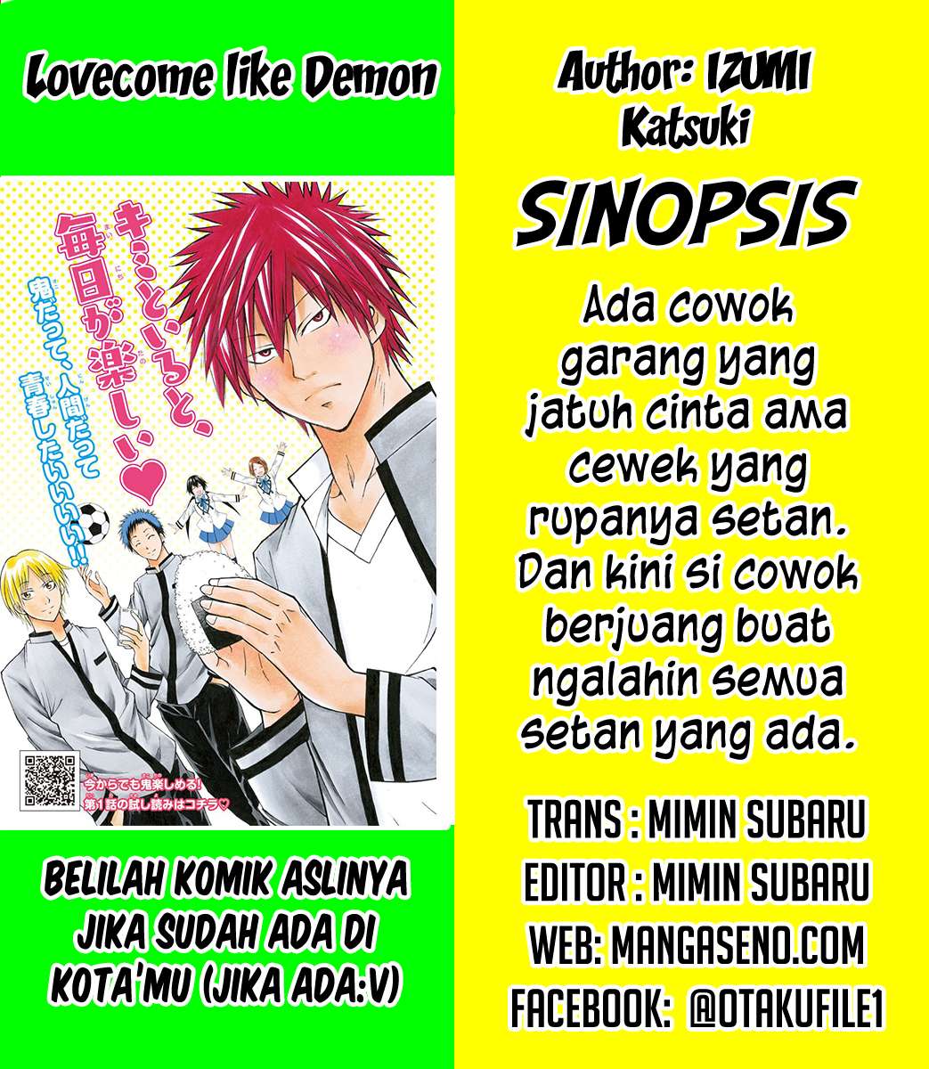 Komik Lovecome Like A Demon Chapter 13 gambar 1