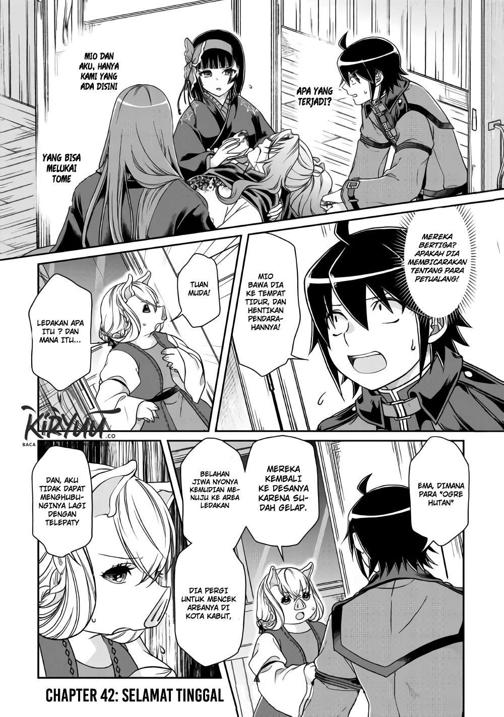 Manga Tsuki ga Michibiku Isekai Douchuu Chapter 42 gambar 2