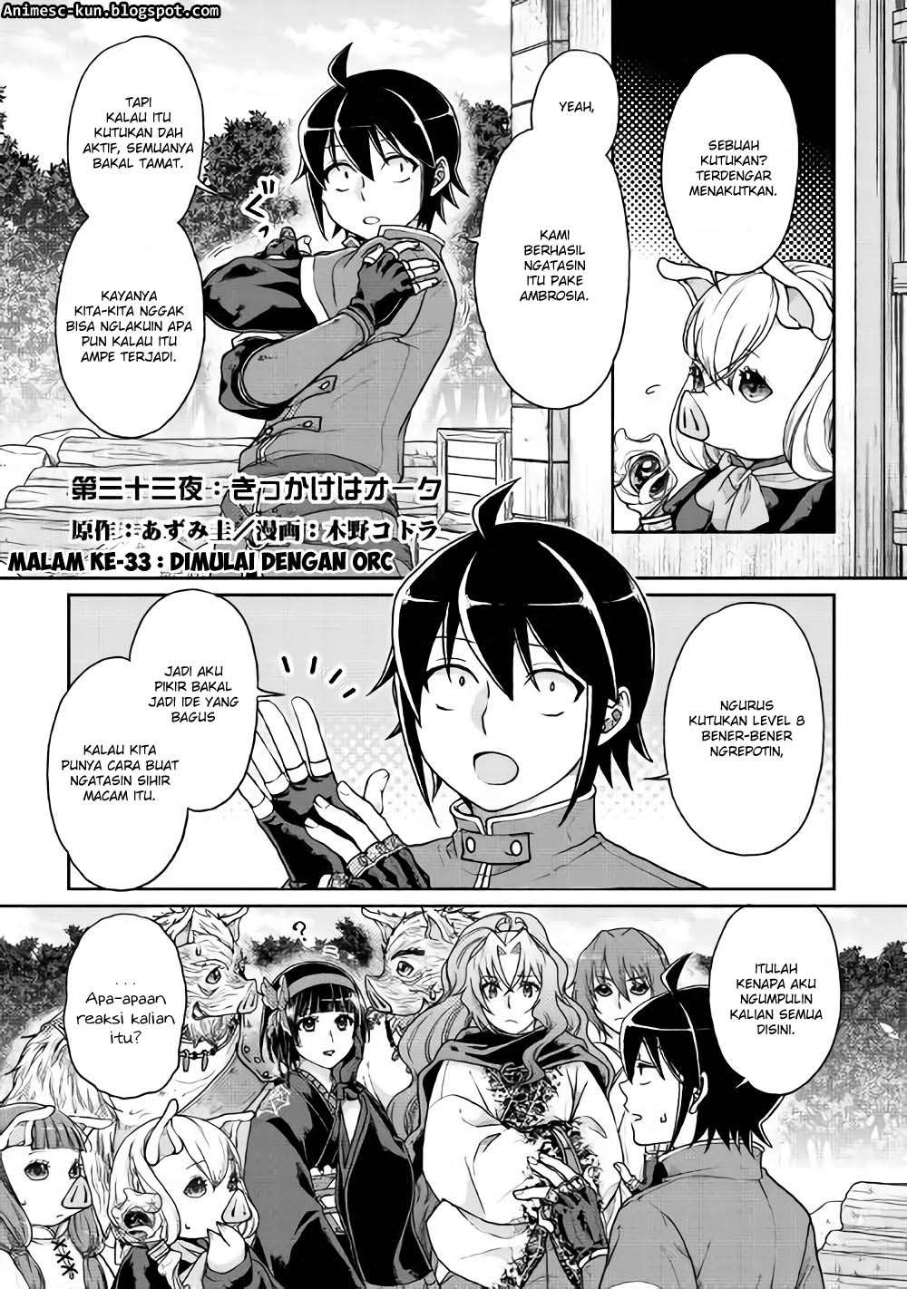 Manga Tsuki ga Michibiku Isekai Douchuu Chapter 33 gambar 2