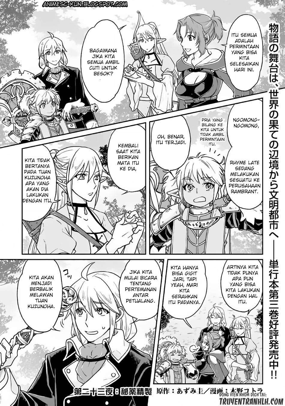 Manga Tsuki ga Michibiku Isekai Douchuu Chapter 23 gambar 2