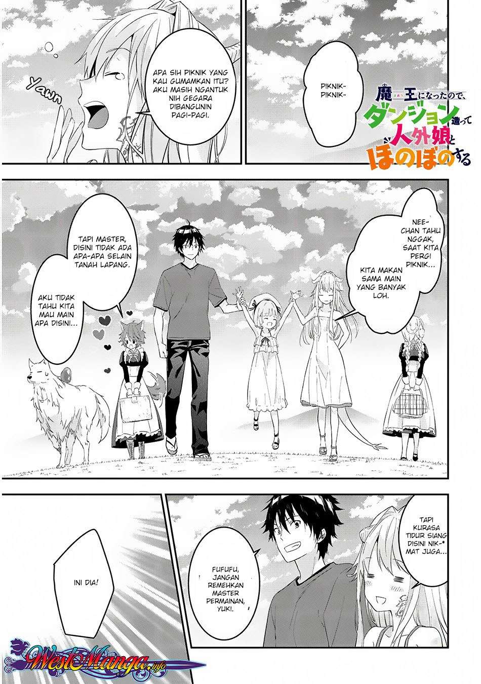 Manga Maou ni Natte node – Dungeon Tsukutte Jingai Musume to Honobono suru Chapter 12 gambar 2