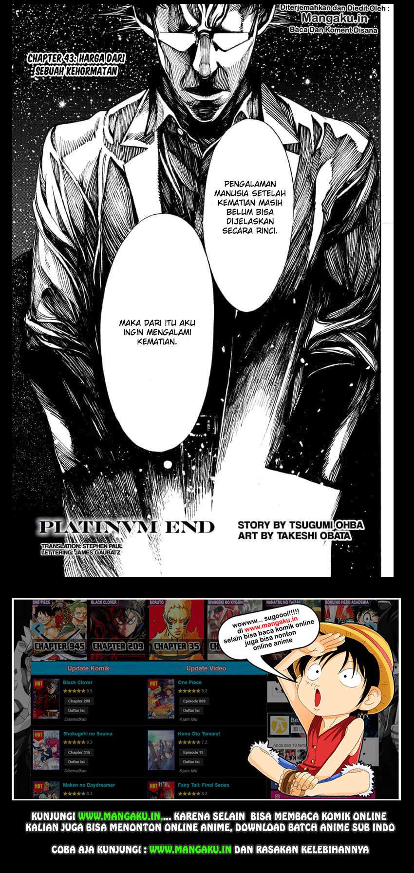 Manga Platinum End Chapter 43 gambar 2