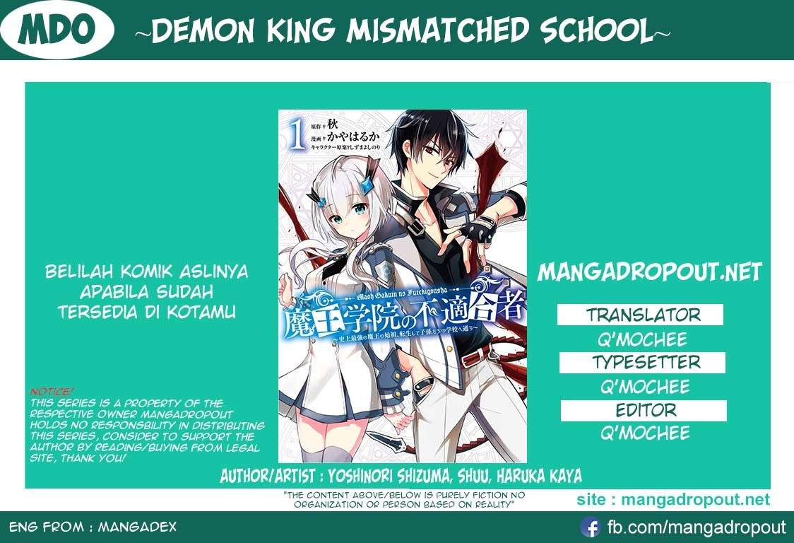 Komik Maou Gakuin no Futekigousha Chapter 10 gambar 1