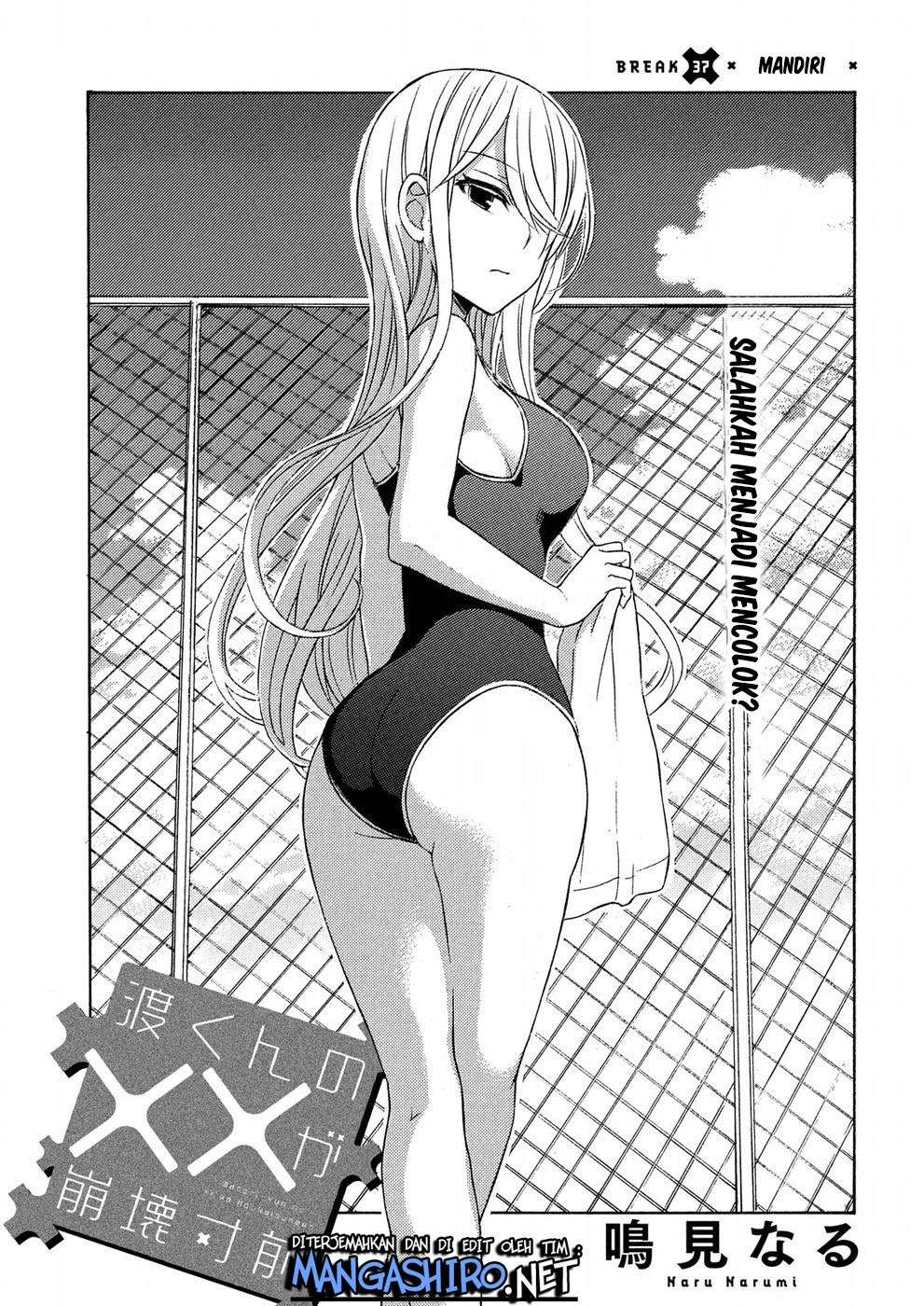Manga Watari-kun no xx ga Houkai Sunzen Chapter 37 gambar 2