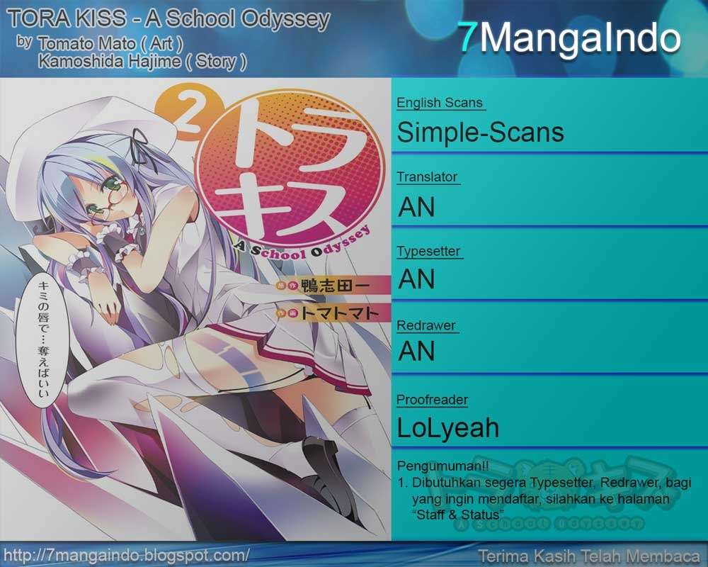 Komik Tora Kiss Chapter 14 gambar 1