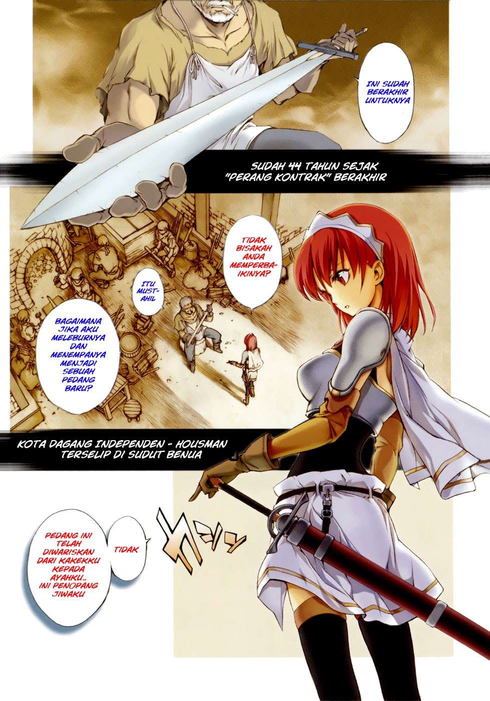 The Sacred Blacksmith Chapter 0001 Gambar 4
