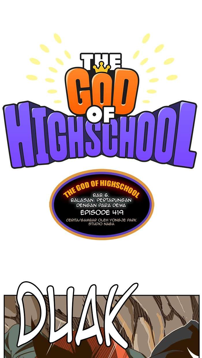 Komik The God of High School Chapter 419 gambar 1