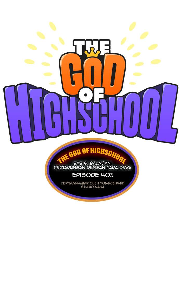 Komik The God of High School Chapter 405 gambar 1