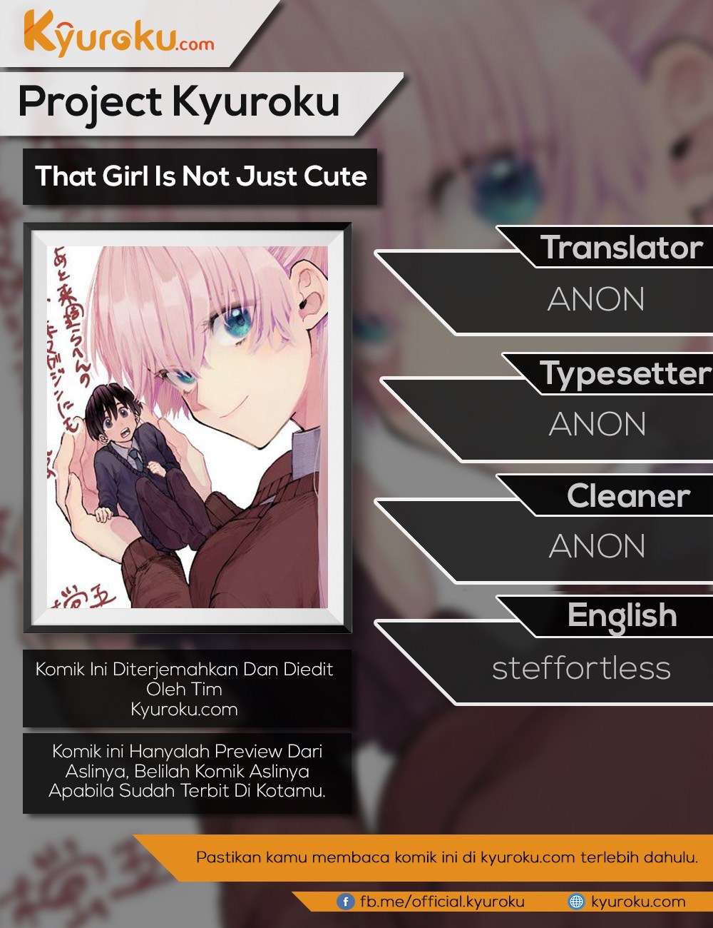 Komik That Girl Is Not Just Cute Chapter 19 gambar 1