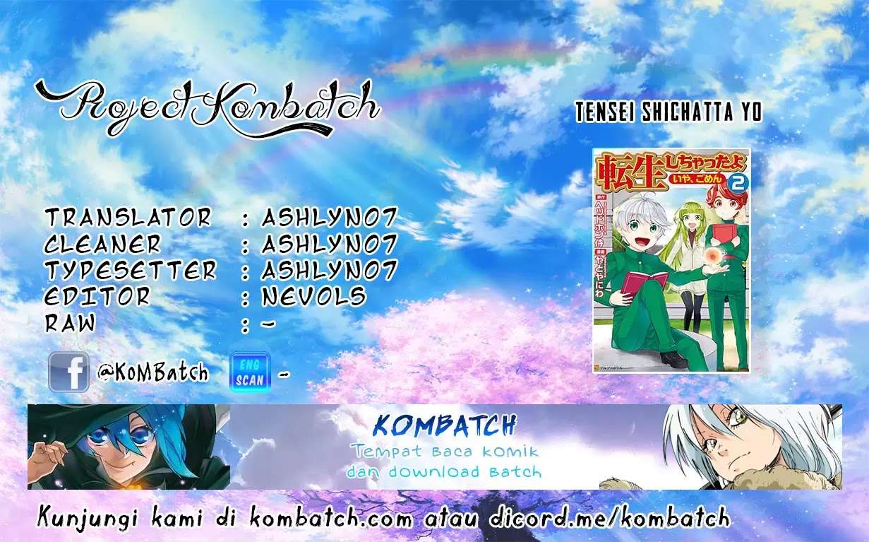 Komik Tenseishichatta yo (Iya, Gomen) Chapter 17 gambar 1