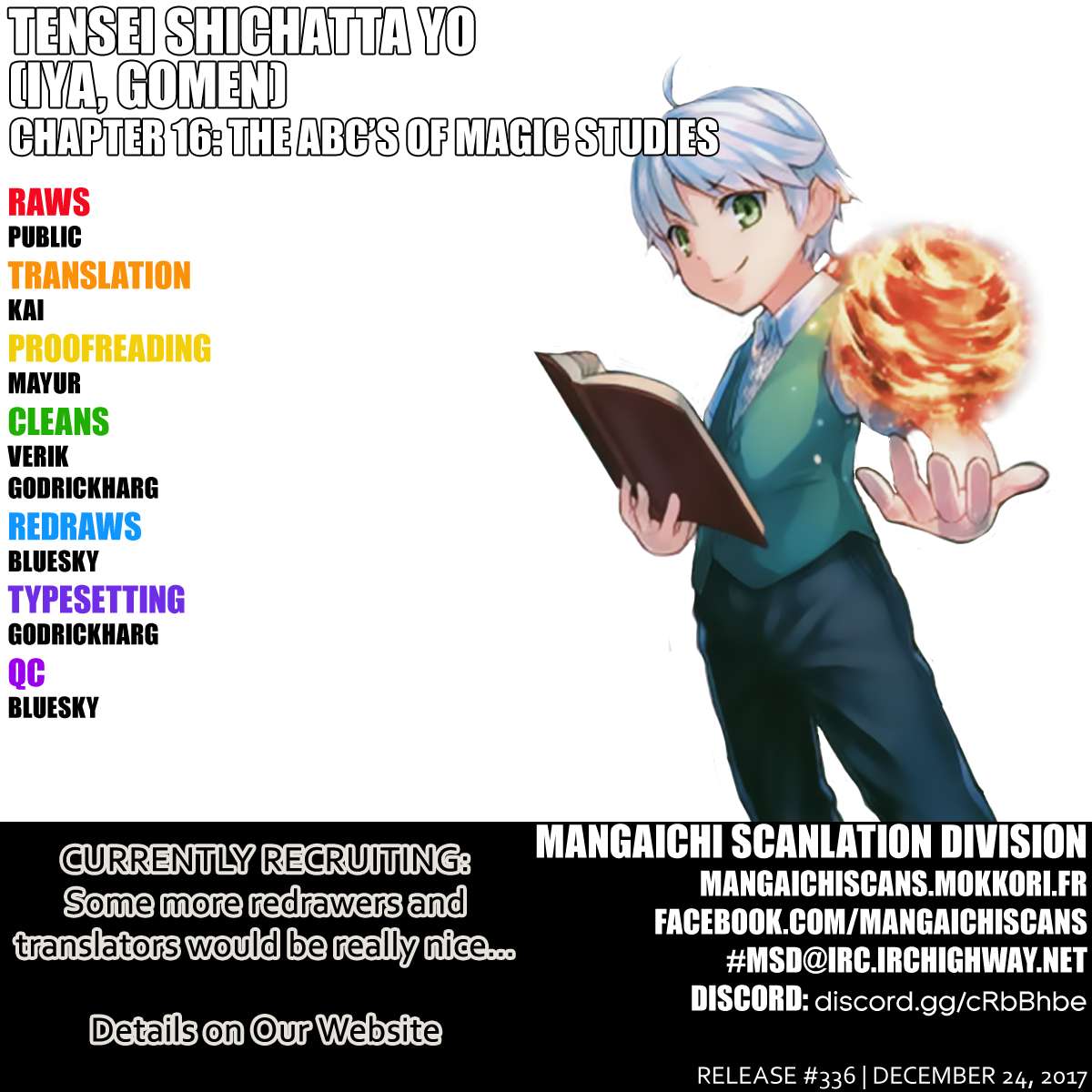 Manga Tenseishichatta yo (Iya, Gomen) Chapter 16 gambar 2