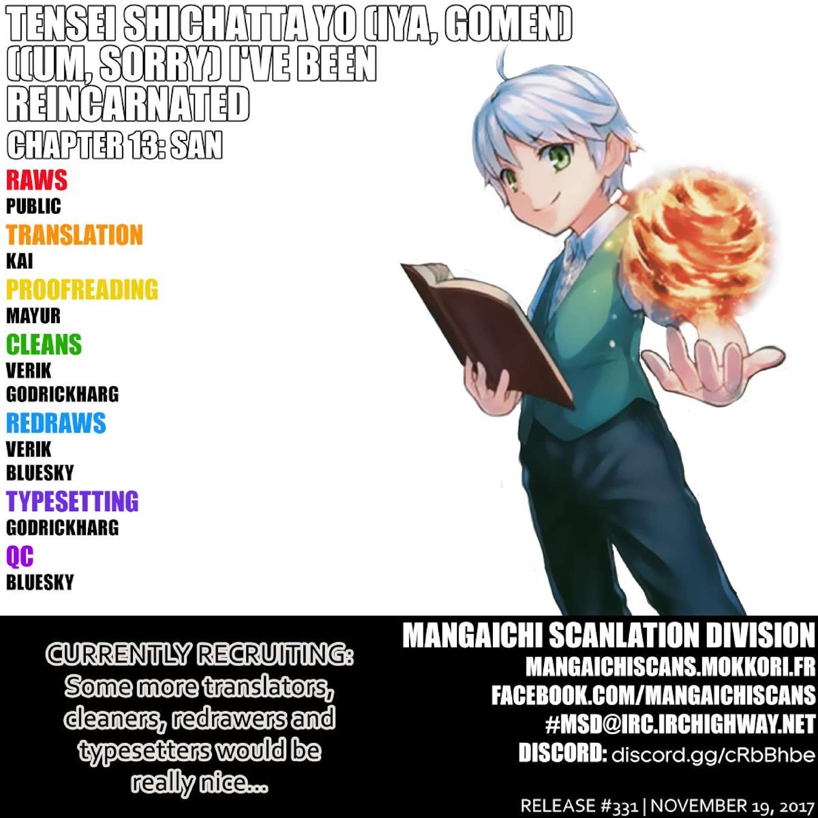 Manga Tenseishichatta yo (Iya, Gomen) Chapter 13 gambar 2
