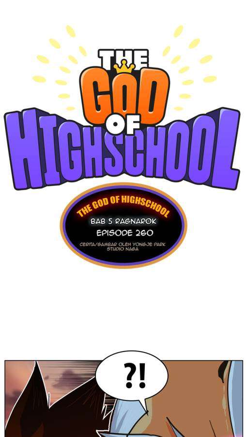Manhwa The God of High School Chapter 260 gambar 2