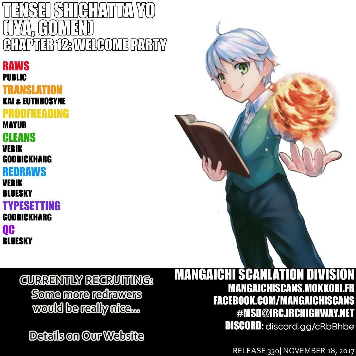 Manga Tenseishichatta yo (Iya, Gomen) Chapter 12 gambar 2