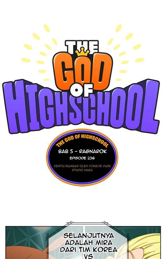 Manhwa The God of High School Chapter 236 gambar 2